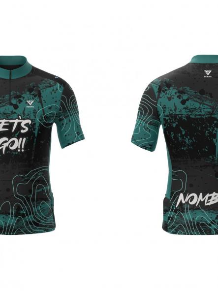 Camiseta Trail Running  3038 Turquesa [2]