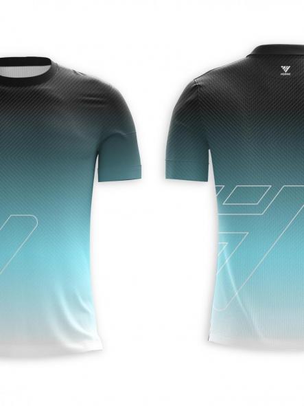 Camiseta Fitness 3450 Turquesa [2]