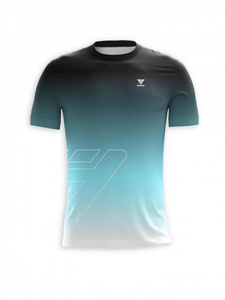 Camiseta Fitness 3450 Turquesa