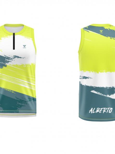 Camiseta Trail Running  Sin Mangas  3002 Lemon [2]