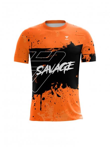 Camiseta Trail Running  Classic 3001 Naranja