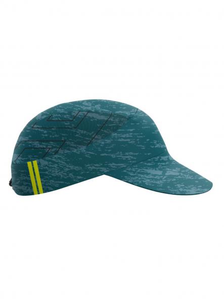 Gorra Trail Running 8008 - Blue and Lime [2]