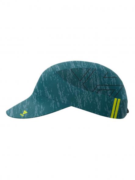 Gorra Trail Running 8008 - Blue and Lime [1]