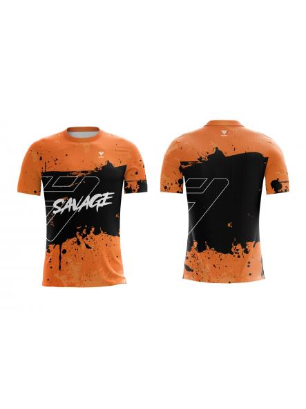 Camiseta Trail Running  Classic 3001 Naranja [2]