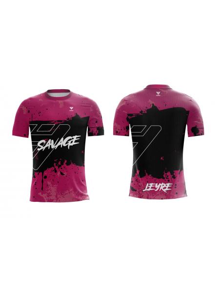 Camiseta Trail Running  Classic 3001 Pink [2]