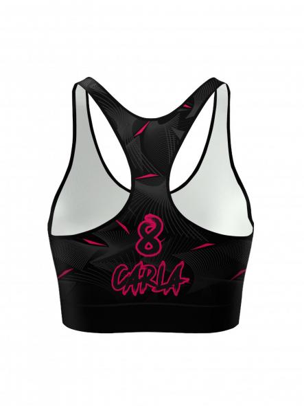 Top Deportes Playa D1017 - Black and Pink [2]