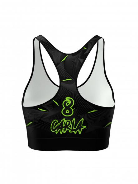 Top Deportes Playa D1017 - Black and Green [1]