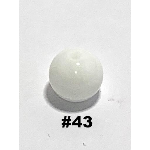 Piedra blanco brillo 8mm [0]