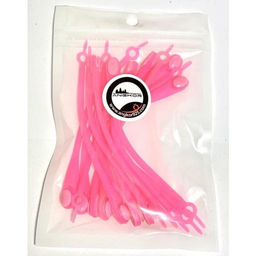 Cordones de silicona base rosa [1]