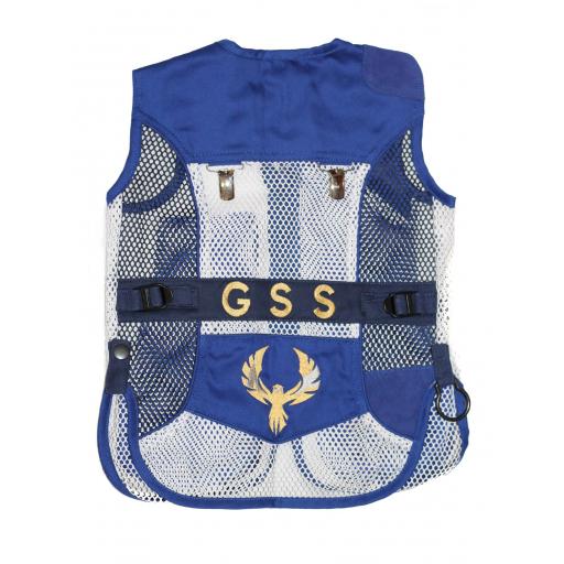 Mini chaleco GSS INVICTUS (Azul y Blanco)  [1]
