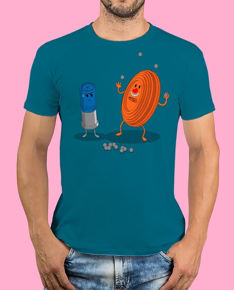 Camiseta TUTIRO "PAYASETE" (Azul)
