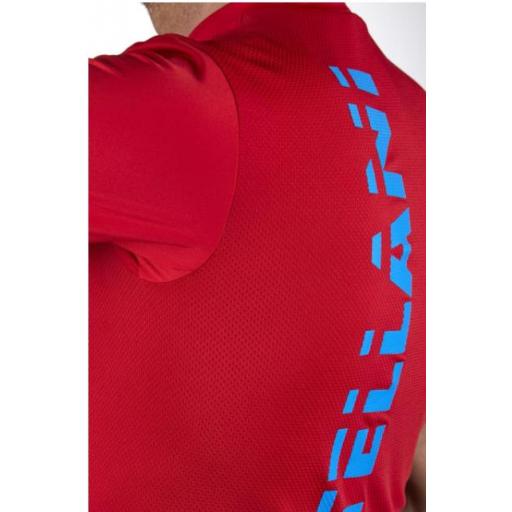 Camiseta Técnica Manga Corta Roja [1]