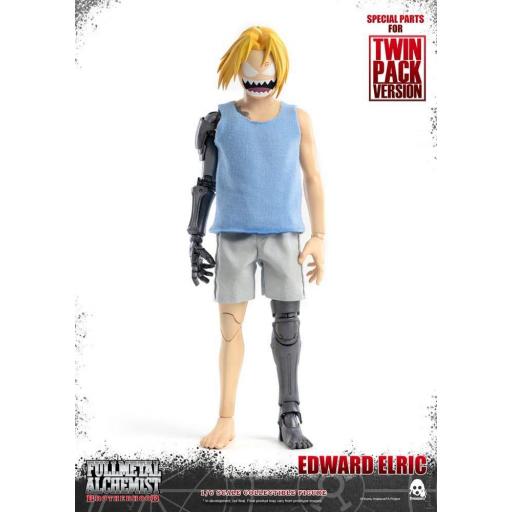 2 Figuras Fullmetal Alchemist: Brotherhood Edward y Alphonse Elric ThreeZero  [5]