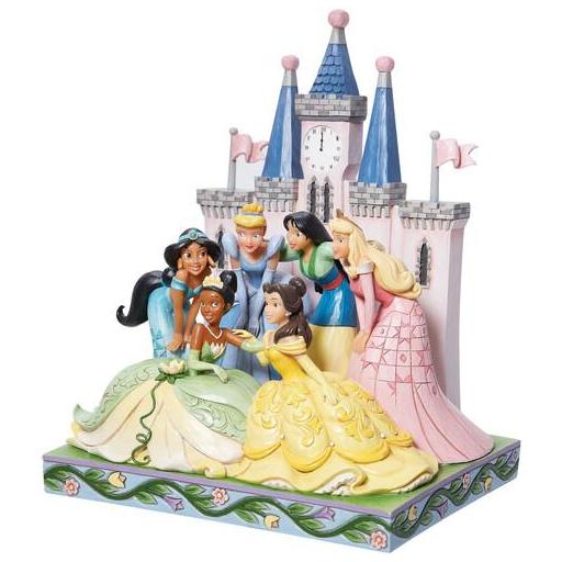 Figura Enesco Disney Traditions Princesas y castillo 25 cm. [1]