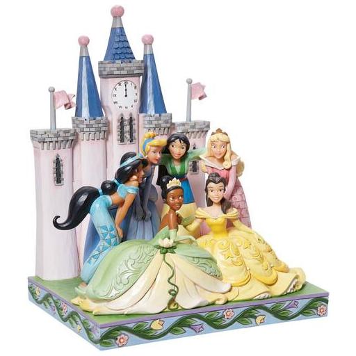 Figura Enesco Disney Traditions Princesas y castillo 25 cm. [2]