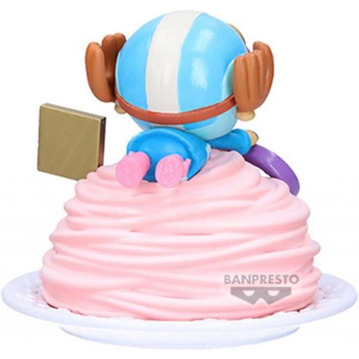 Figura One Piece Tony Tony Chopper Paldoce Ver.B Pink Cake Banpresto 6 cm [3]