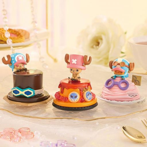 Figura One Piece Tony Tony Chopper Paldoce Ver.B Pink Cake Banpresto 6 cm [4]