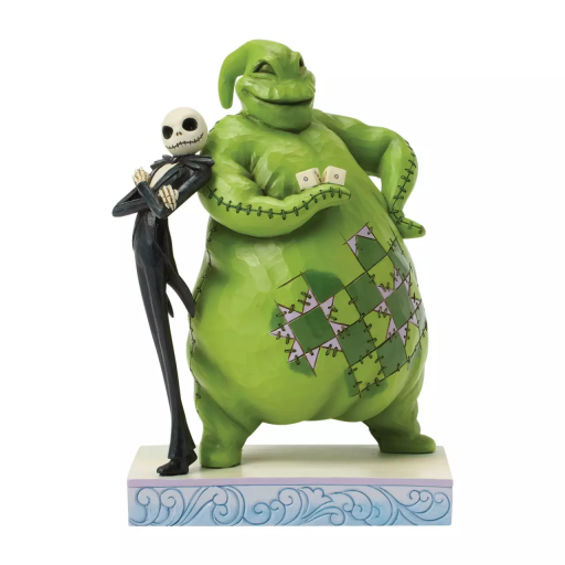 Figura Disney Pesadilla Antes de Navidad Jack & Oogie Enesco 22 cm [0]