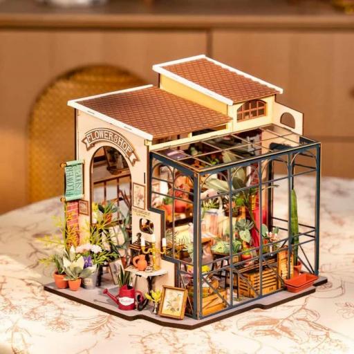 Maqueta Casa en Miniatura Emily s Flower Shop 449pzs [3]