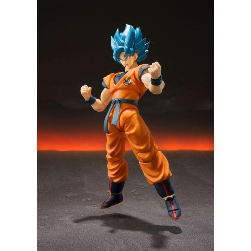 Figura Dragon Ball Super: Broly Goku SS God SH Figuarts 14 cm [2]