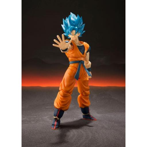 Figura Dragon Ball Super: Broly Goku SS God SH Figuarts 14 cm