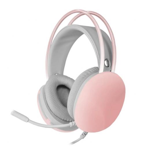 Auriculares gaming Mars MH-GLOW Pink