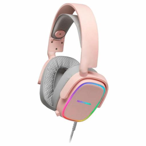 Auriculares gaming Mars MHAXP PINK 