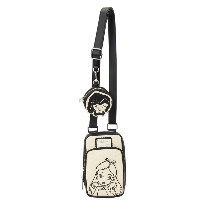 Bandolera y Monedero Alicia en el Pais de las Maravillas Disney Loungefly 19 cm