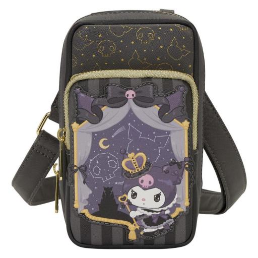 Bolso Bandolera & Monedero Sanrio Kuromi Loungefly 19 cm [0]