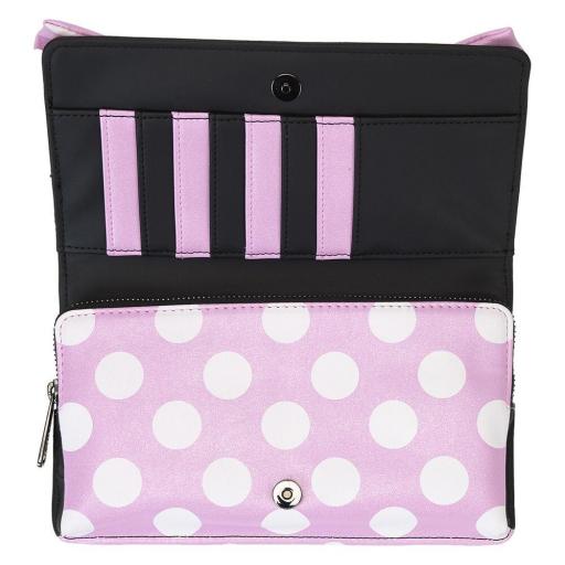 Bolso Bandolera Minnie Mouse Rock the Dots Disney Loungefly 22 cm [4]