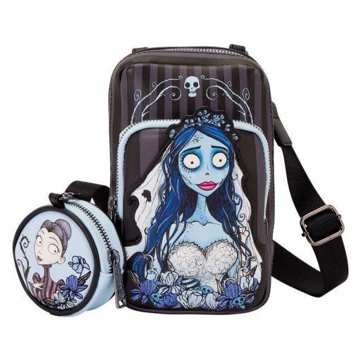 Bolso Bandolera Monedero La Novia Cadaver Loungefly 19 cm [0]