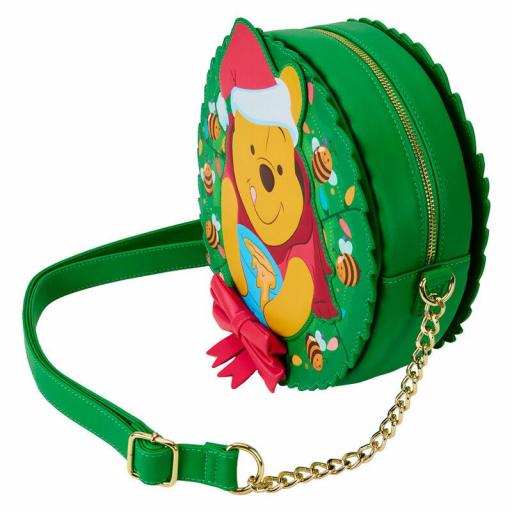 Bolso Bandolera Winnie the Pooh Christmas Glow Disney Loungefly 24 cm [3]