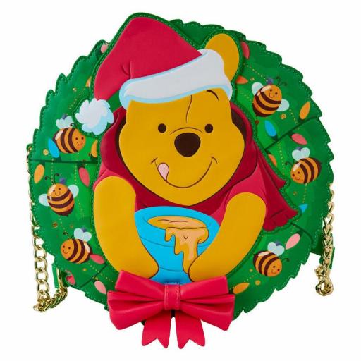 Bolso Bandolera Winnie the Pooh Christmas Glow Disney Loungefly 24 cm [0]