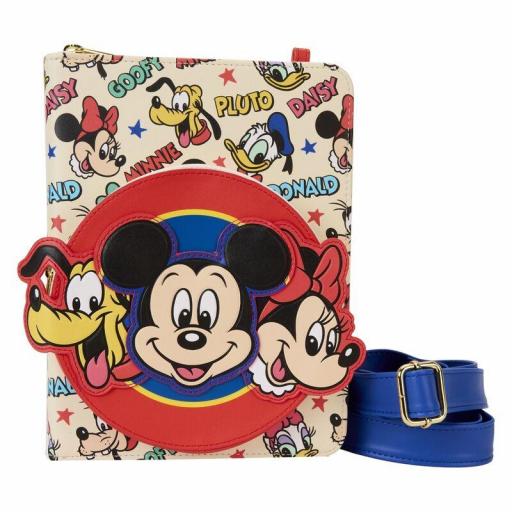 Bolso Mickey Mouse and Friends Cuaderno Disney Loungefly 22 cm