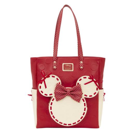 Bolso Minnie Mouse Rocks the Dots Coquette Loungefly 26 cm [0]