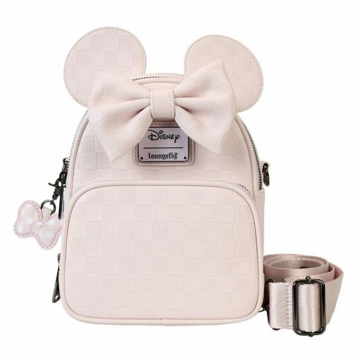 Bolso Mochila Minnie Mouse Ear Evergreen Loungefly 20 cm