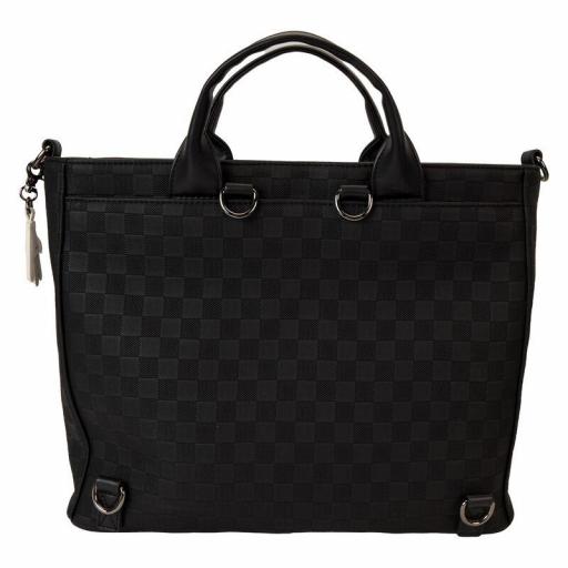 Bolso Tote Mickey Mouse Checkered Black Disney Loungefly 30 cm [5]
