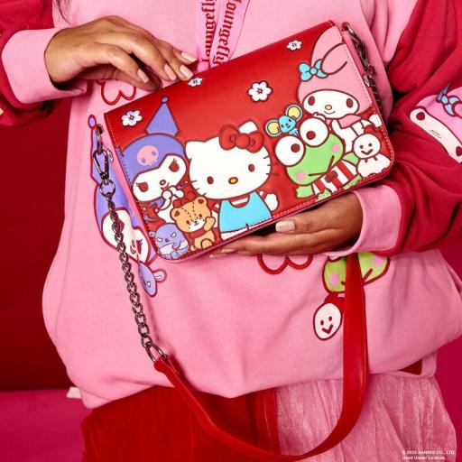 Bolso bandolera Hello Kitty y amigos Loungefly