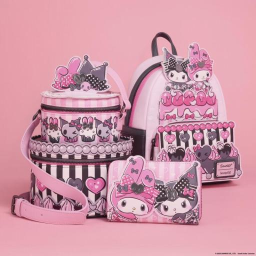Bolso bandolera My Melody and Kuromi Sanrio Loungefly [6]