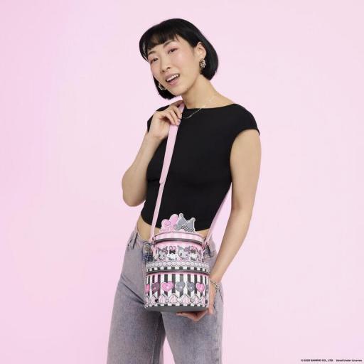 Bolso bandolera My Melody and Kuromi Sanrio Loungefly [1]