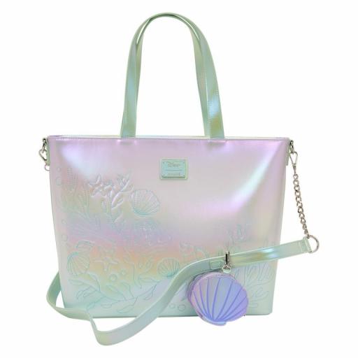 Bolso y Monedero La Sirenita Ariel, Flounder y Sebastian Loungefly Disney 38 cm [1]