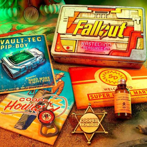 Caja metalica coleccionista Tesoros del Yermo Fallout [1]