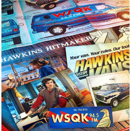 Caja metalica coleccionista WSQK Hawkins Hitmaker Stranger Things [2]