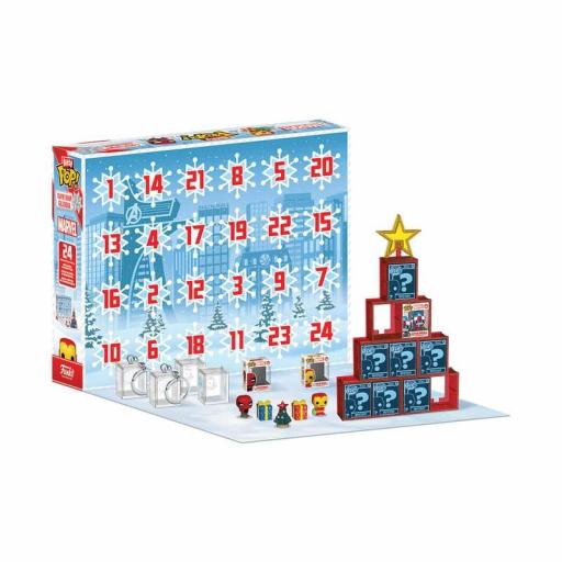 Calendario Adviento Bitty Pop! 24 Day Countdown Marvel Holiday [1]
