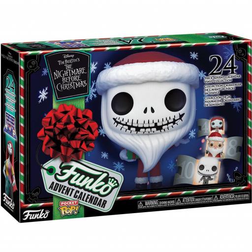 Calendario Adviento Funko Pesadilla Antes de Navidad 24 Pocket Pop [0]