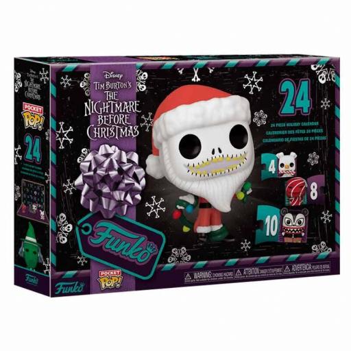Calendario Adviento Funko Pesadilla Antes de Navidad Pocket Pop 9 cm