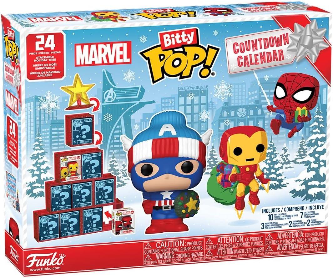Calendario Adviento Bitty Pop! 24 Day Countdown Marvel Holiday