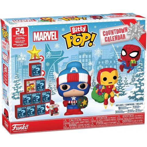 Calendario Adviento Bitty Pop! 24 Day Countdown Marvel Holiday