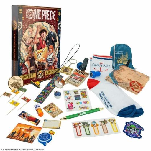 Calendario Adviento One Piece 24 Sorpresas