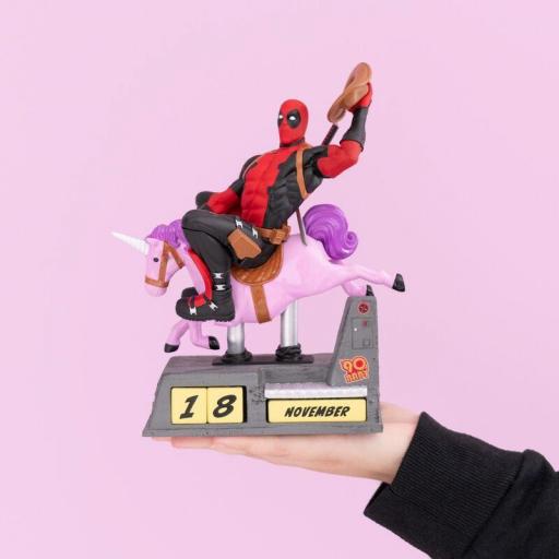 Calendario Perpetuo 3D Deadpool Marvel Erik 21cm [3]